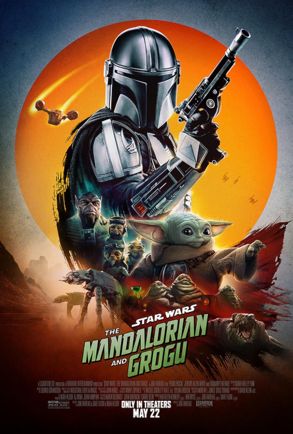 The Mandalorian and Grogu poster